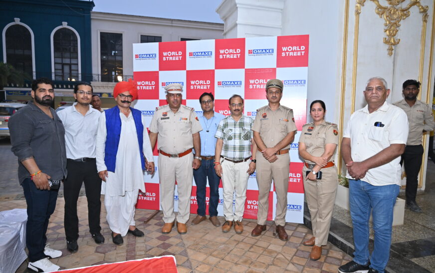 Safer Faridabad program Organized at Omaxe World Street by Faridabad Police